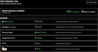 Site verificado e verdadeiro:771bapp.com.br